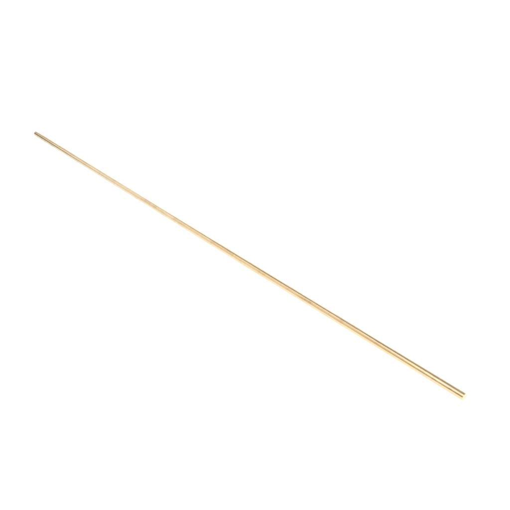 50cm x Brass Round Bar Rod Metric 4mm-8mm Cut Material 5mm