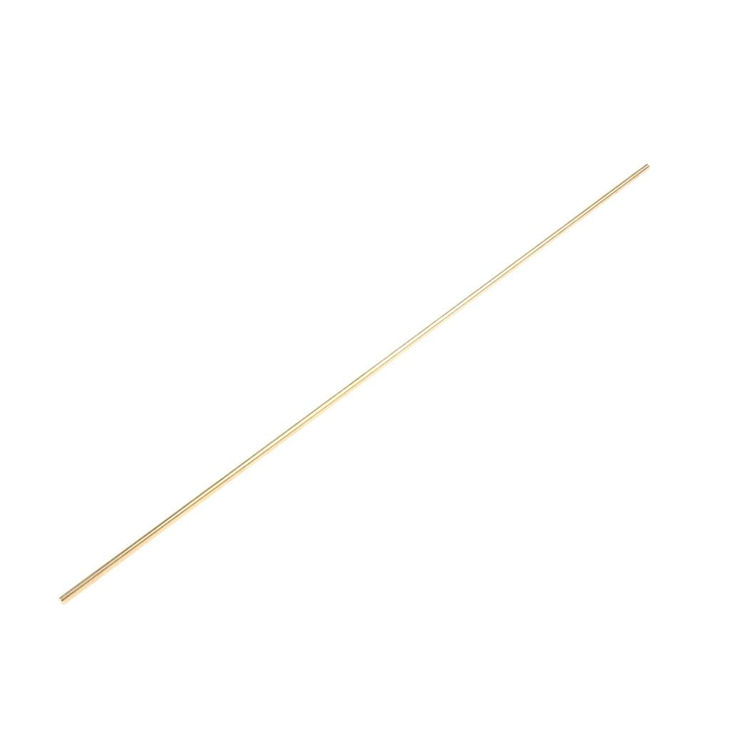 50cm x Brass Round Bar Rod Metric 4mm-8mm Cut Material 5mm