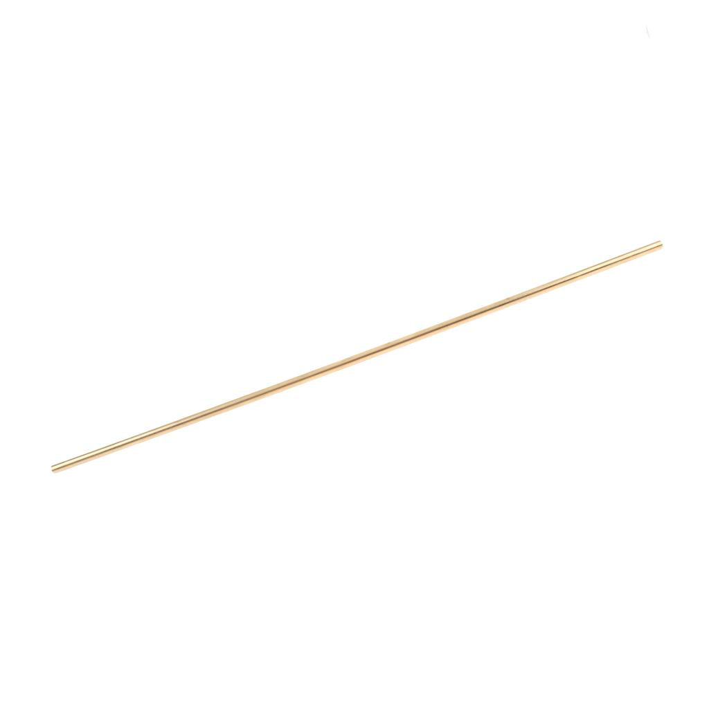 50cm x Brass Round Bar Rod Metric 4mm-8mm Cut Material 6mm