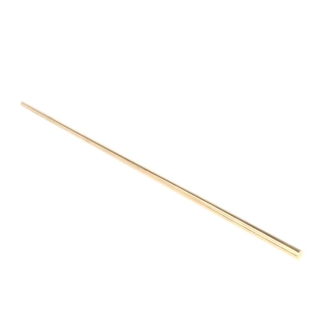 50cm x Brass Round Bar Rod Metric 4mm-8mm Cut Material 8mm