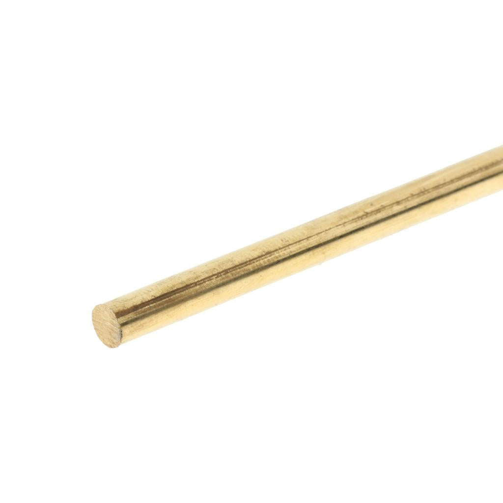 4" / Diameter 4mm Solid Brass Round Bar Rod, Lathe Bar Stock