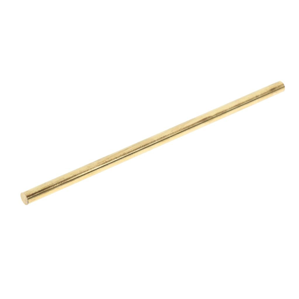 4" / Diameter 4mm Solid Brass Round Bar Rod, Lathe Bar Stock