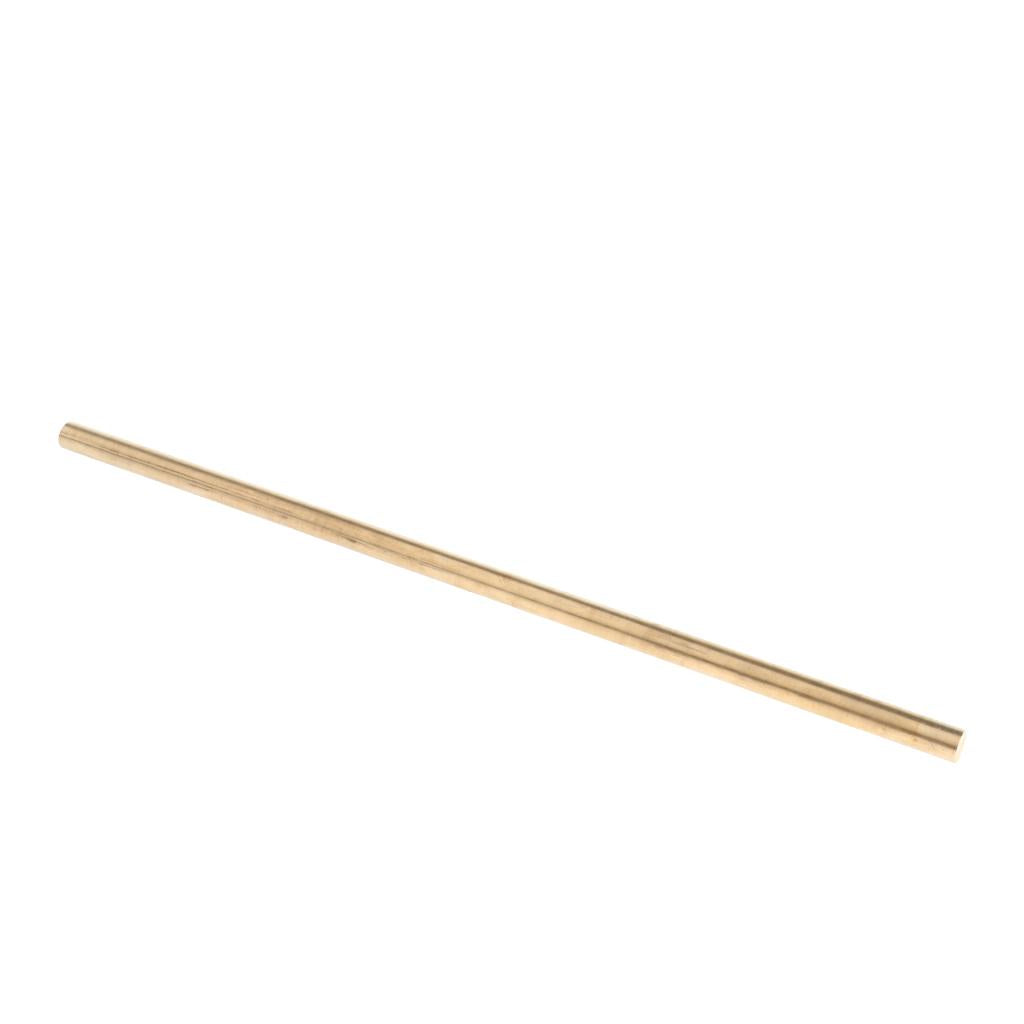 10" / Diameter 8mm Solid Brass Round Bar Rod, Lathe Bar Stock 