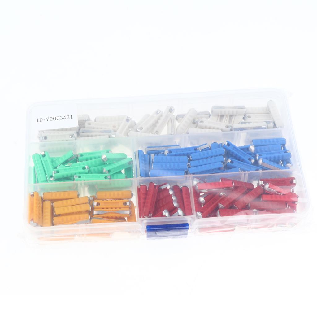 200pcs Auto Blade Fuse Assortment Set Car Electrical Fuses Truck