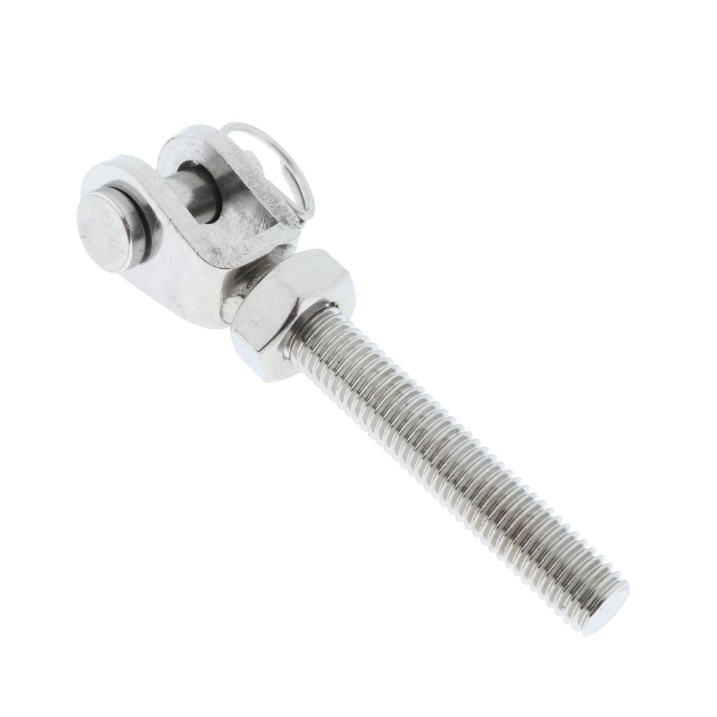 Stainless Steel Turnbuckle Bottle Screw Jaw Open Bolt Nut M10 (304)