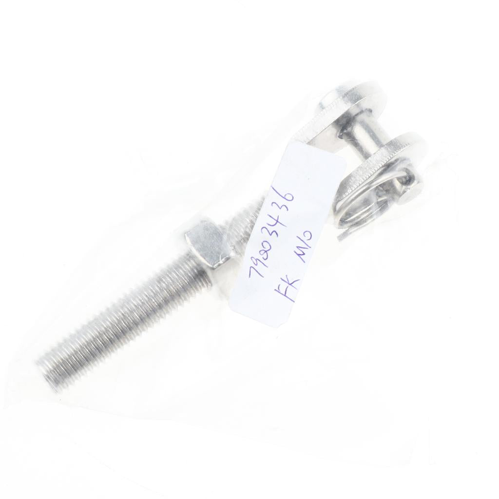 Stainless Steel Turnbuckle Bottle Screw Jaw Open Bolt Nut M10 (304)