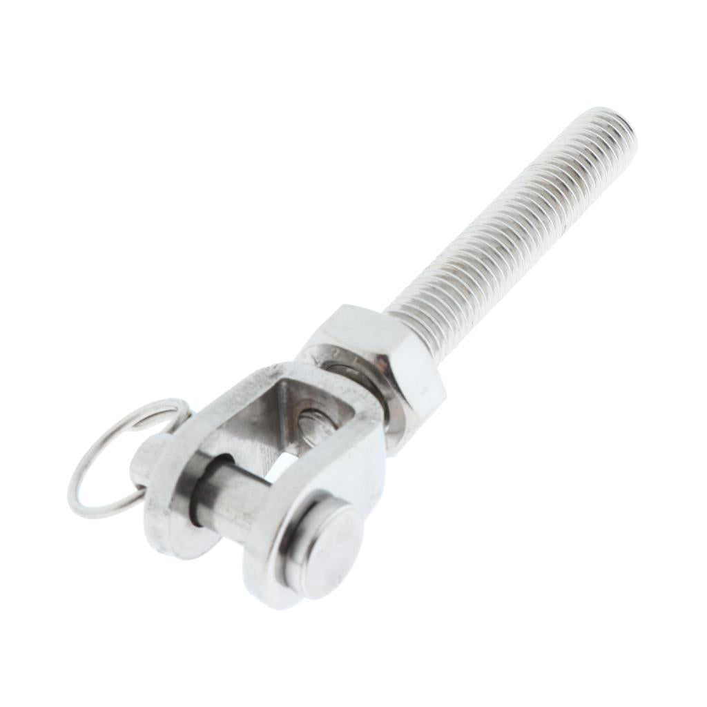 Stainless Steel Turnbuckle Bottle Screw Jaw Open Bolt Nut M10 (304)