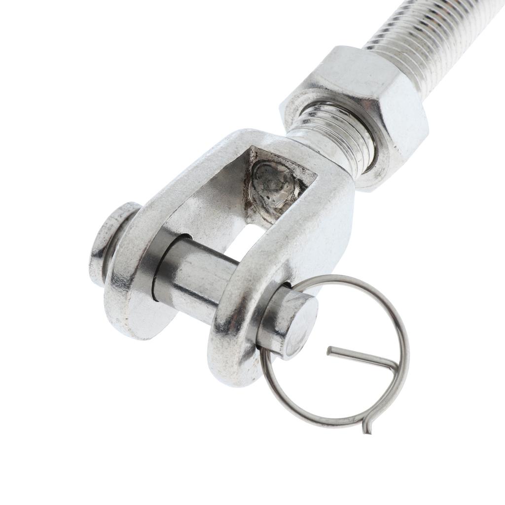 Stainless Steel Turnbuckle Bottle Screw Jaw Open Bolt with Nut M16 (316)