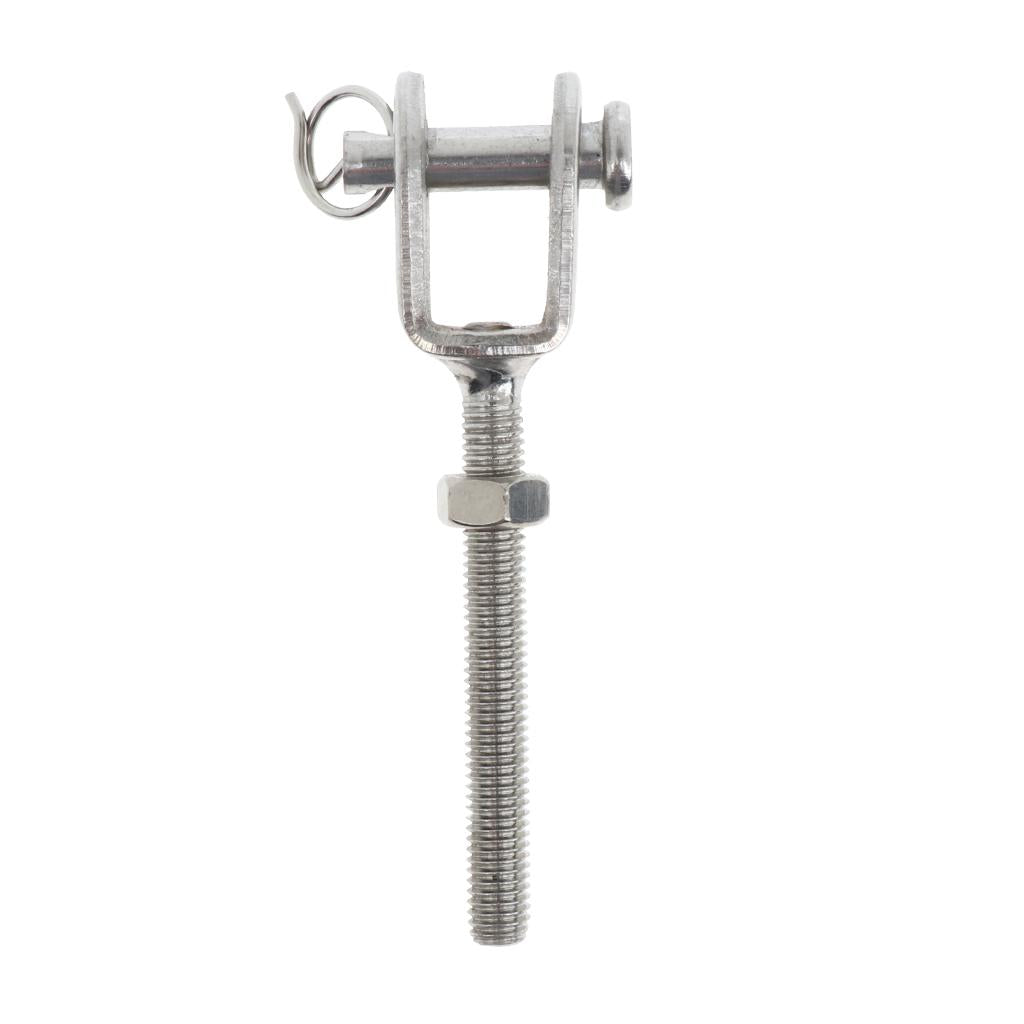 Stainless Steel Turnbuckle Bottle Screw Jaw Open Bolt Nut M5 (316)