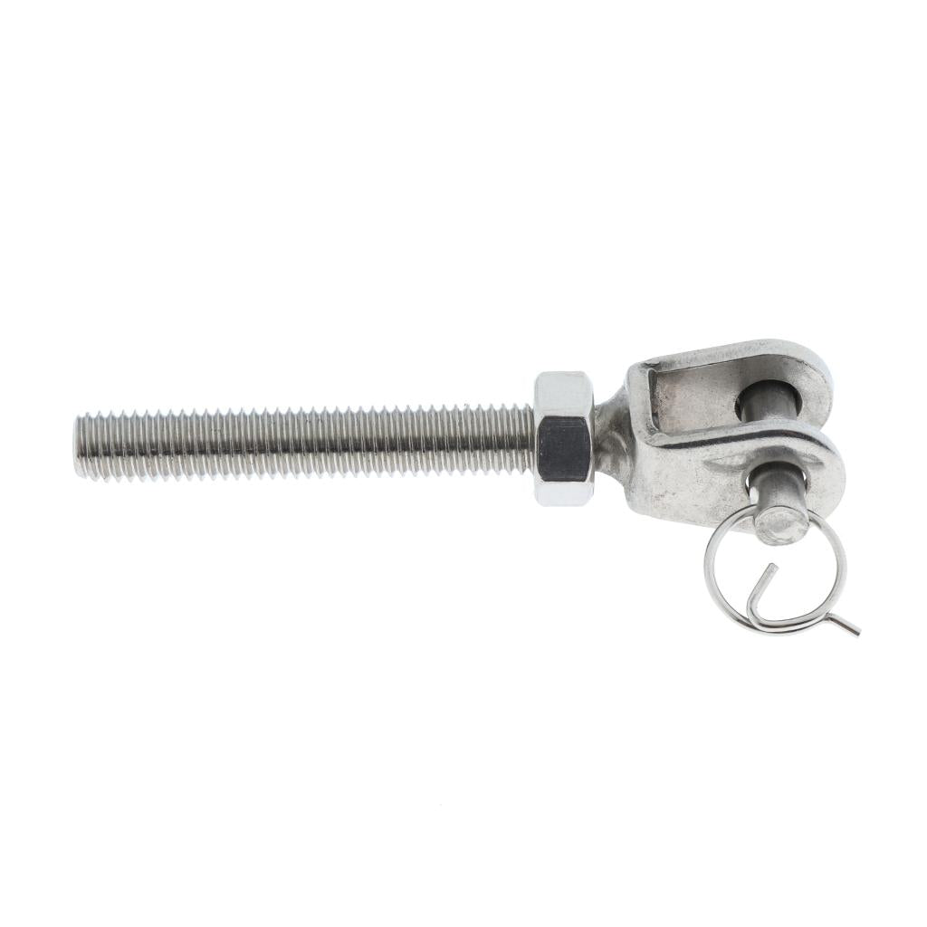 Stainless Steel Turnbuckle Bottle Screw Jaw Open Bolt Nut M8 (316)