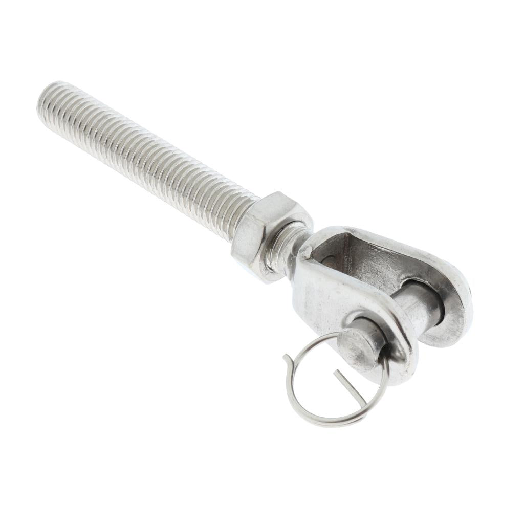 Stainless Steel Turnbuckle Bottle Screw Jaw Open Bolt with Nut M12 (316)