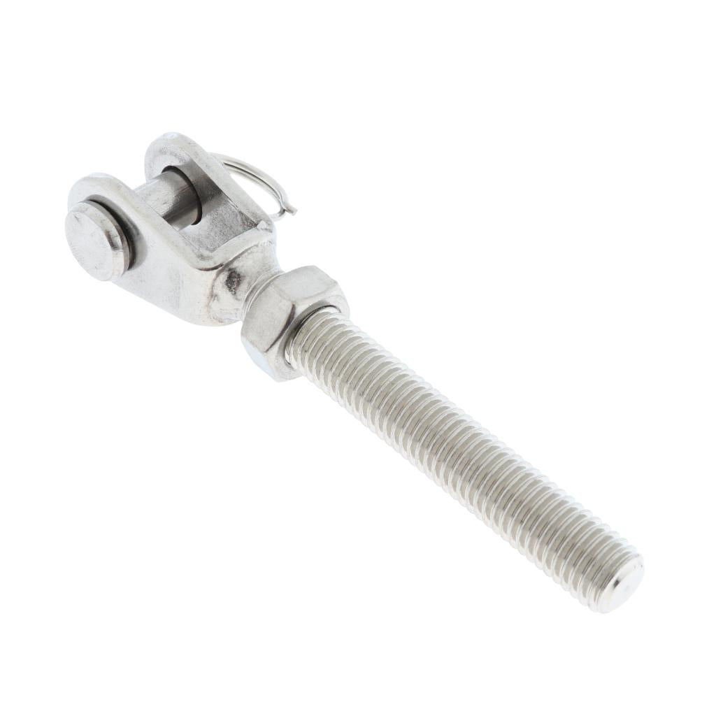 Stainless Steel Turnbuckle Bottle Screw Jaw Open Bolt with Nut M12 (316)