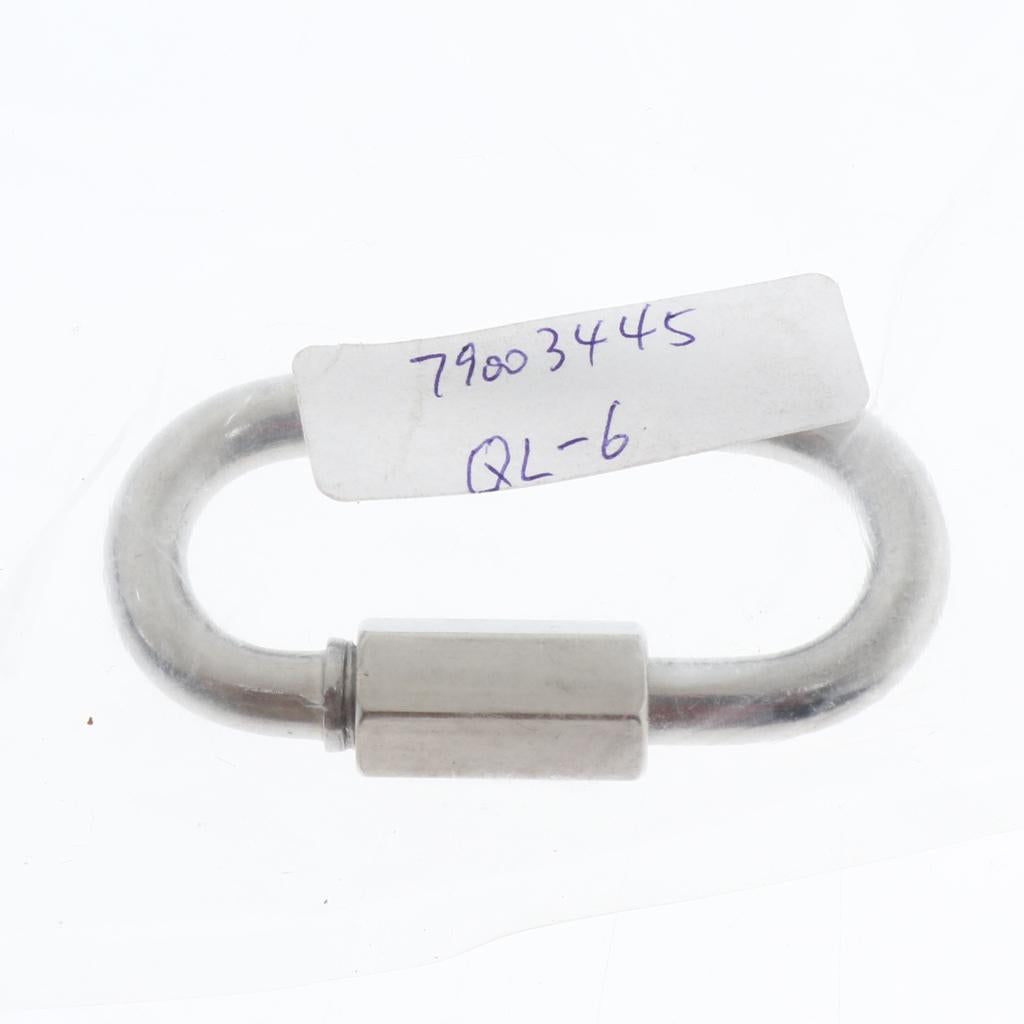 Stainless Steel Oval Quick Link Chain Fastener Marine Hook Carabiner 304-6mm