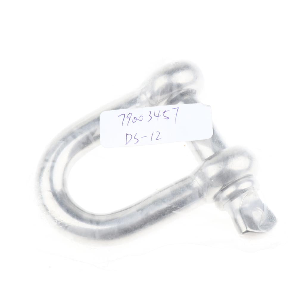 Stainless Steel D-Shackle Chain Shackle Rigging Fastener M10-M14 M12-12mm