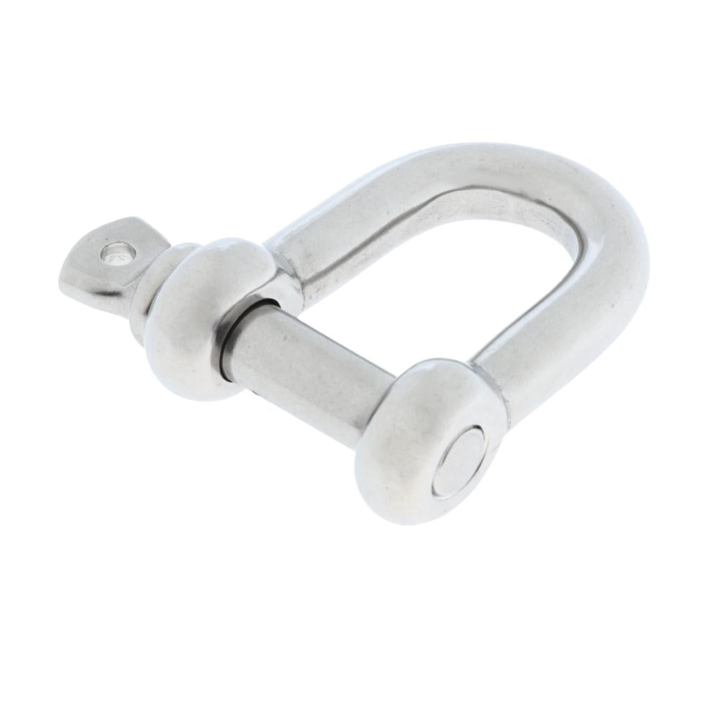 Stainless Steel D-Shackle Chain Shackle Rigging Fastener M10-M14 M12-12mm