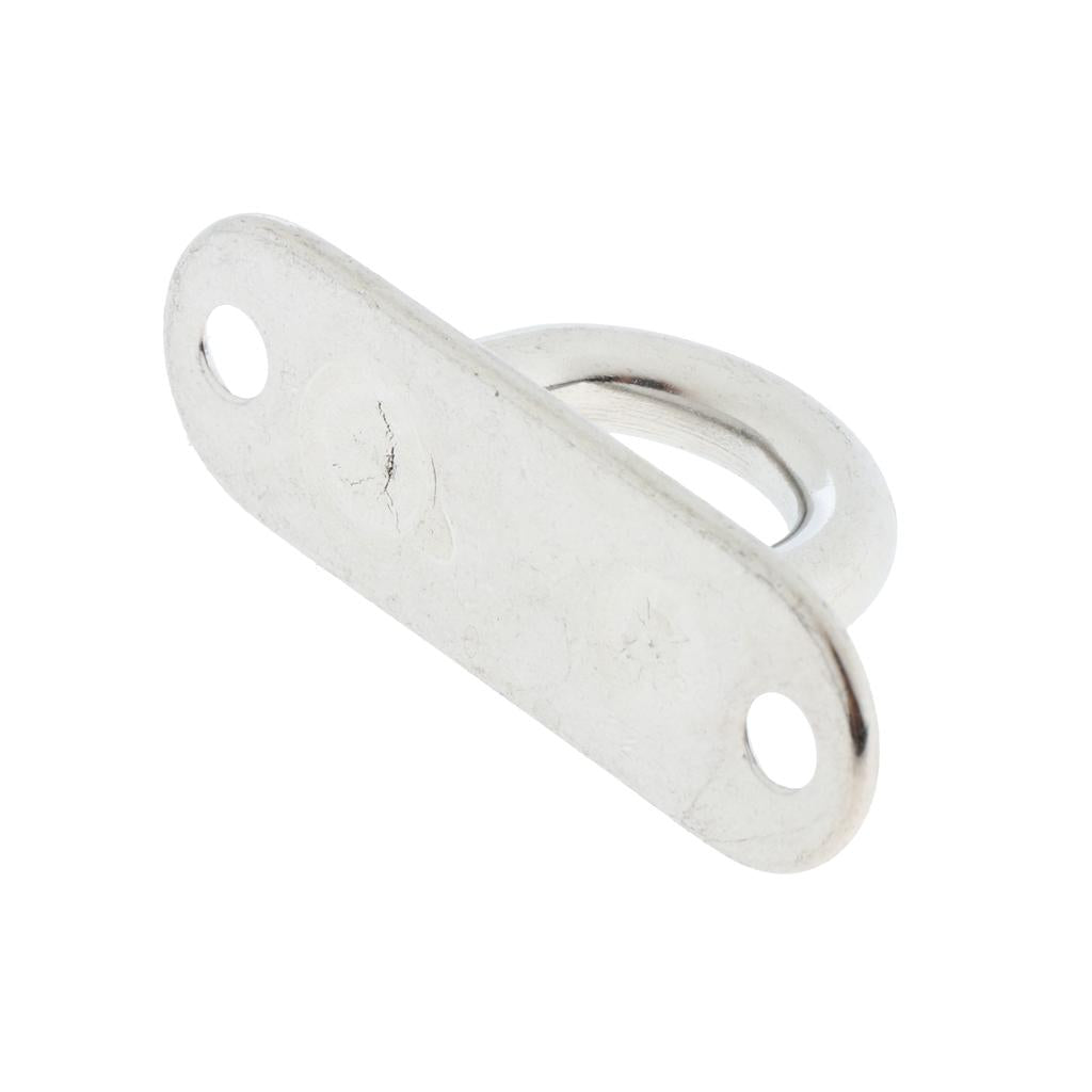 304 Stainless Steel Oblong Pad Eye Plate, Home, Marine Boat Rigging 5mm