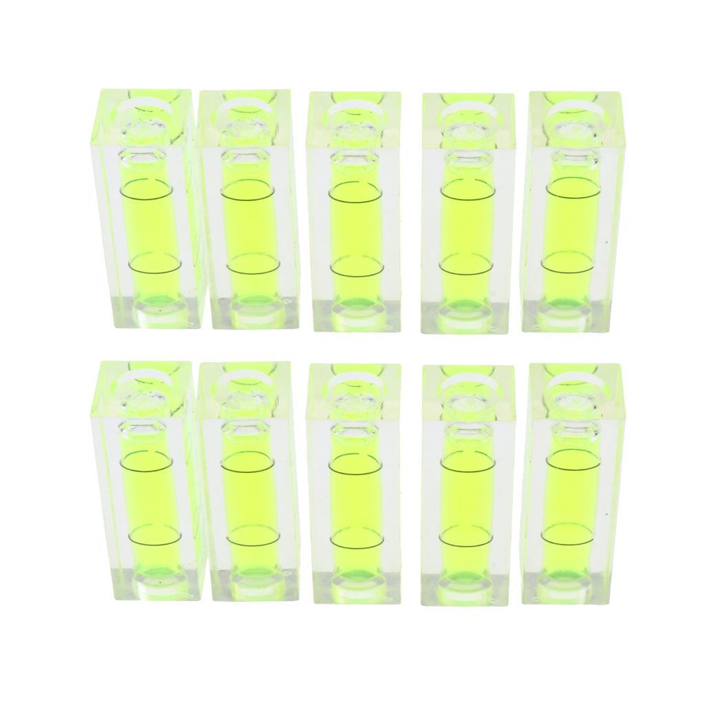 10pcs Bubble Level Leveling for Camera Tripod Furniture Level Measuring Tool