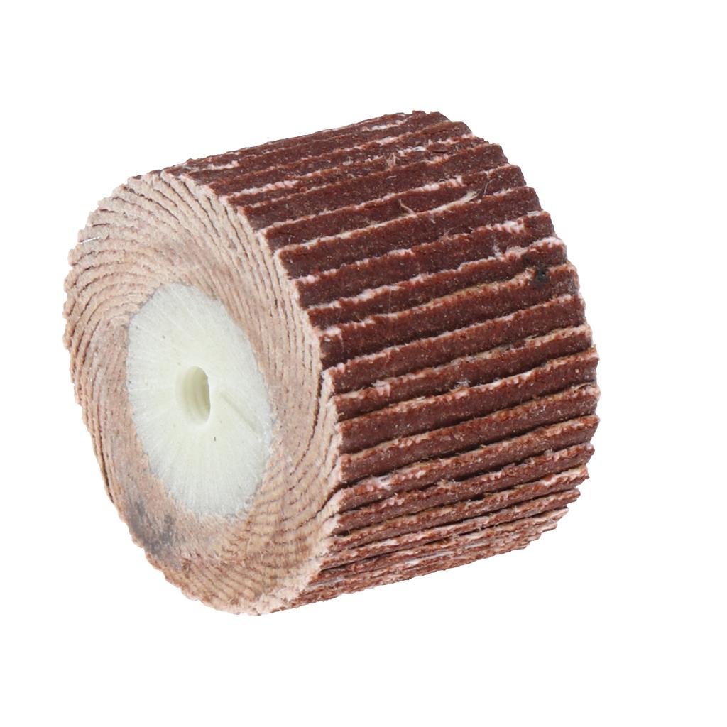 10Pieces Grit Flap Wheels Disc Sanding Drill Abrasive Polishing 20mm 600Grit