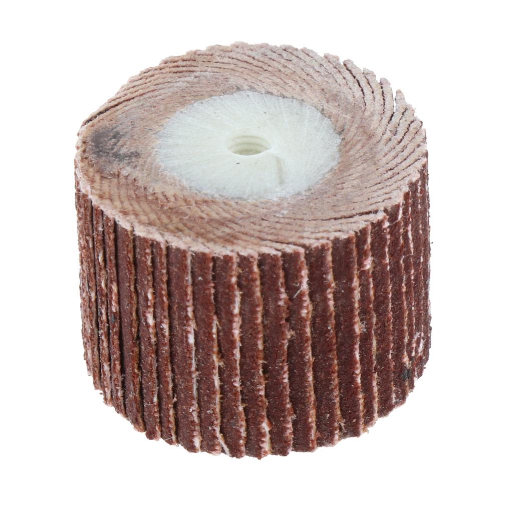 10Pieces Grit Flap Wheels Disc Sanding Drill Abrasive Polishing 20mm 600Grit