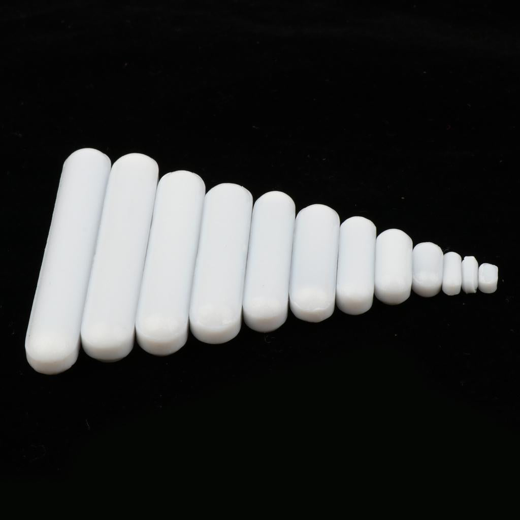 Plain PTFE Magnetic Stirrer Mixer Stir Bar Science Lab Supplies 3x5mm