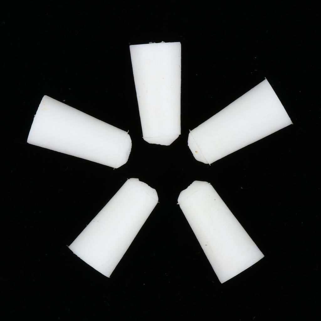 5pieces Silicone Rubber Stopper Plug Bung Caps for Flask Test Tubes 12-17mm