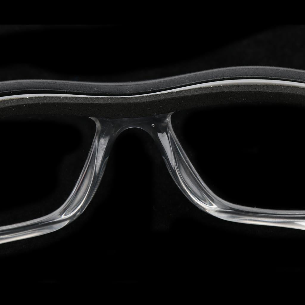 Safety UV Protective PPE Glasses Goggles Optical Lens Replaceable Black&Red