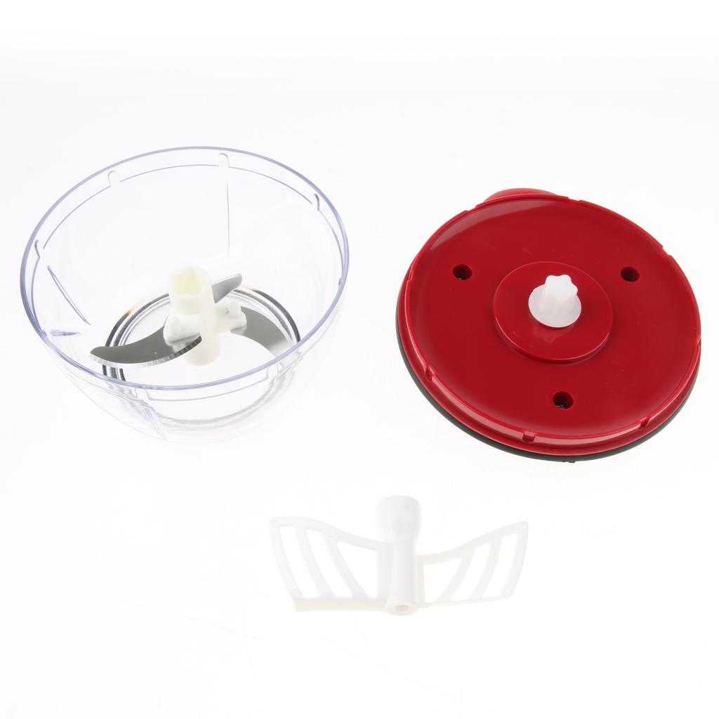 Efficient Manual Food Processor Choppers Mincer by Hand Pull