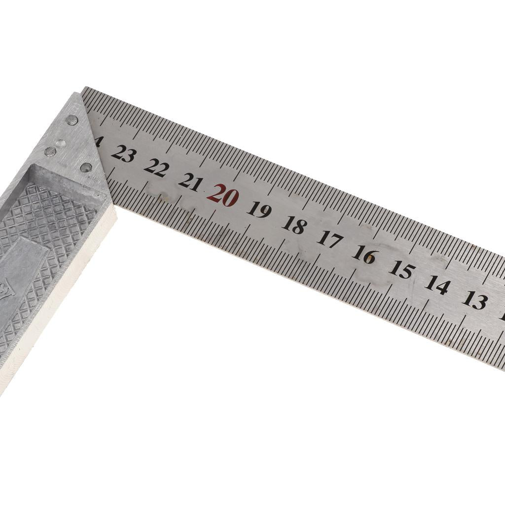 Carpenter'S Square Stainless Steel Measure Ruler Engineer Tools 250mm