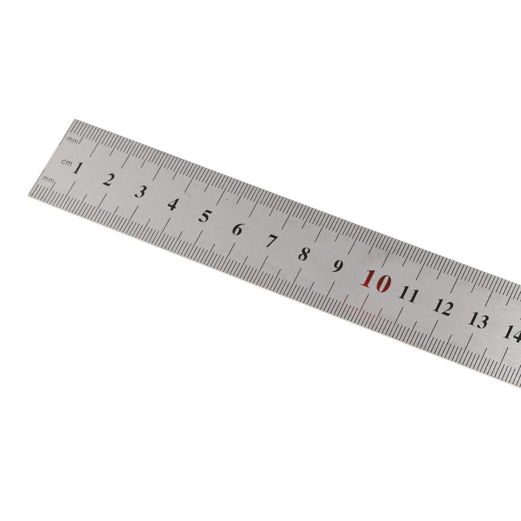 Carpenter'S Square Stainless Steel Measure Ruler Engineer Tools 500mm