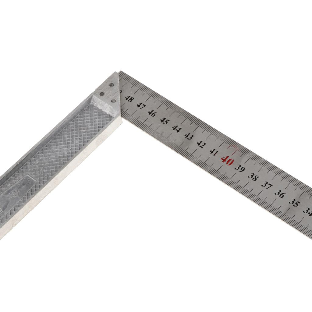 Carpenter'S Square Stainless Steel Measure Ruler Engineer Tools 500mm