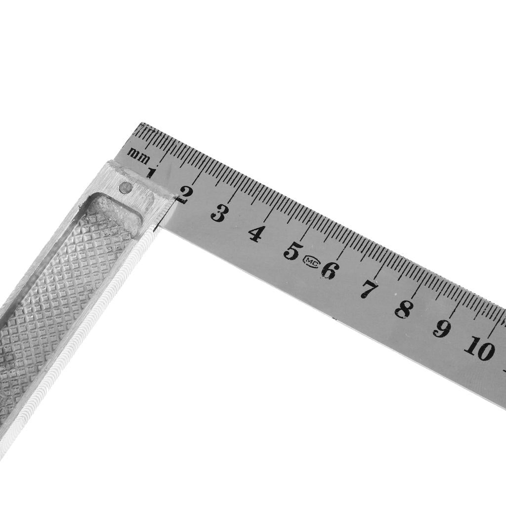 Stainless Steel Triangle Ruler Square Carpenter's Framing Measuring 200mm