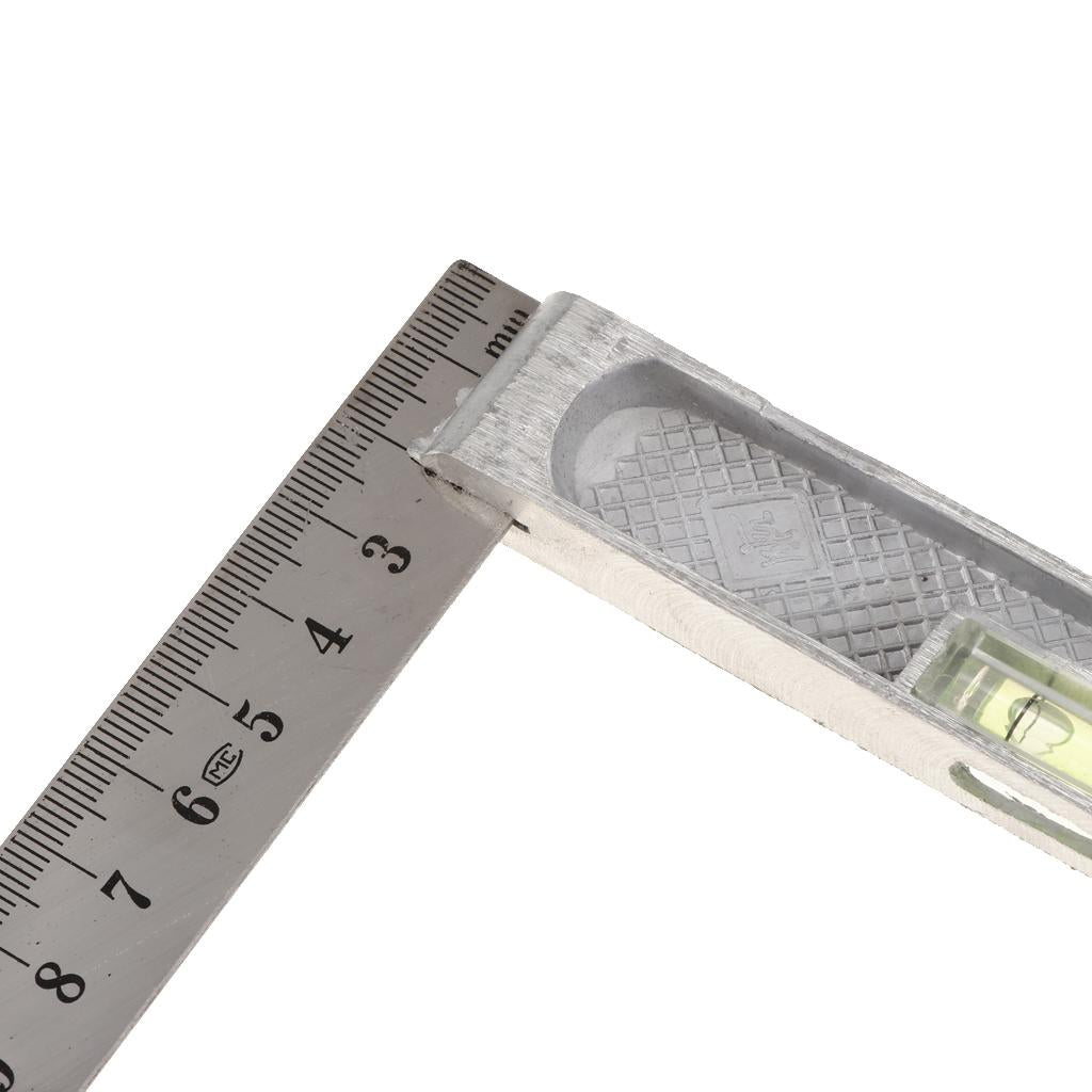 Stainless Steel Triangle Ruler Square Carpenter's Framing Measuring 150mm