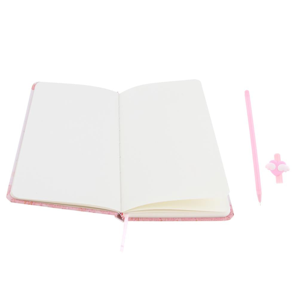 Cute Bunny Hardcover Writing Notebook Journal Pack with Gel Pen Pink