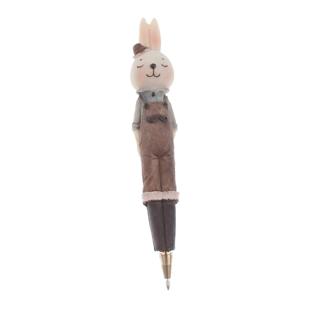4.5x6.7'' Stylish Bunny Wirebound Writing Notebook Pack with Pen