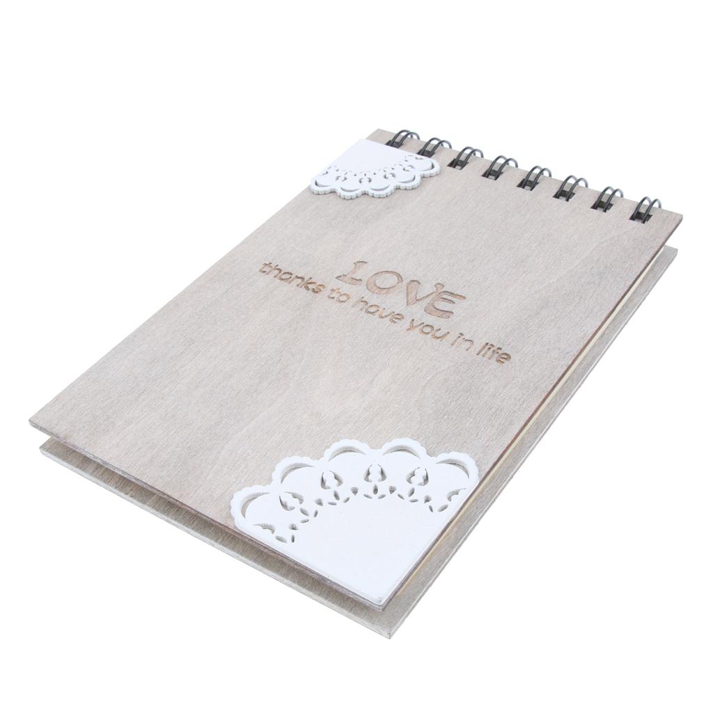 Cute Stylish Notebook with Pen Set Diary Journal Planner Stationary Gift