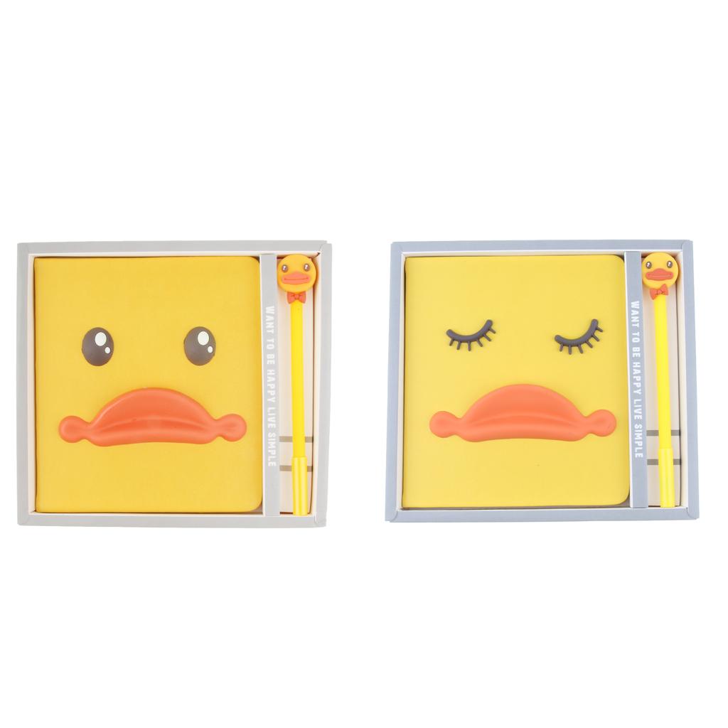 Duckling Theme Journal Notebook Gift Set School Supply Kids Birthday Gift #1