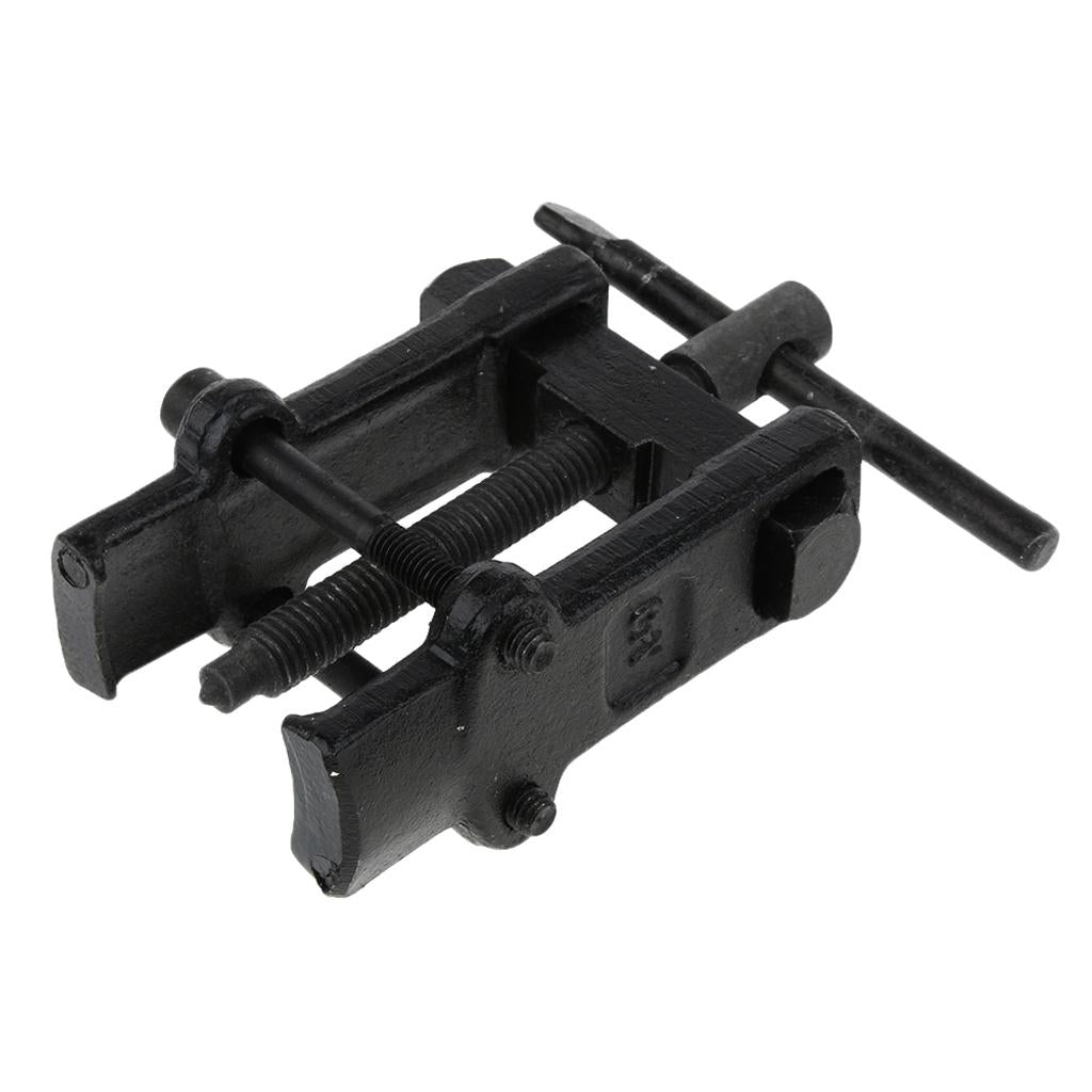 2" Two Jaw Bearing Gear Puller Remover Extractor Removal Tool with Wrench, Carbon Steel