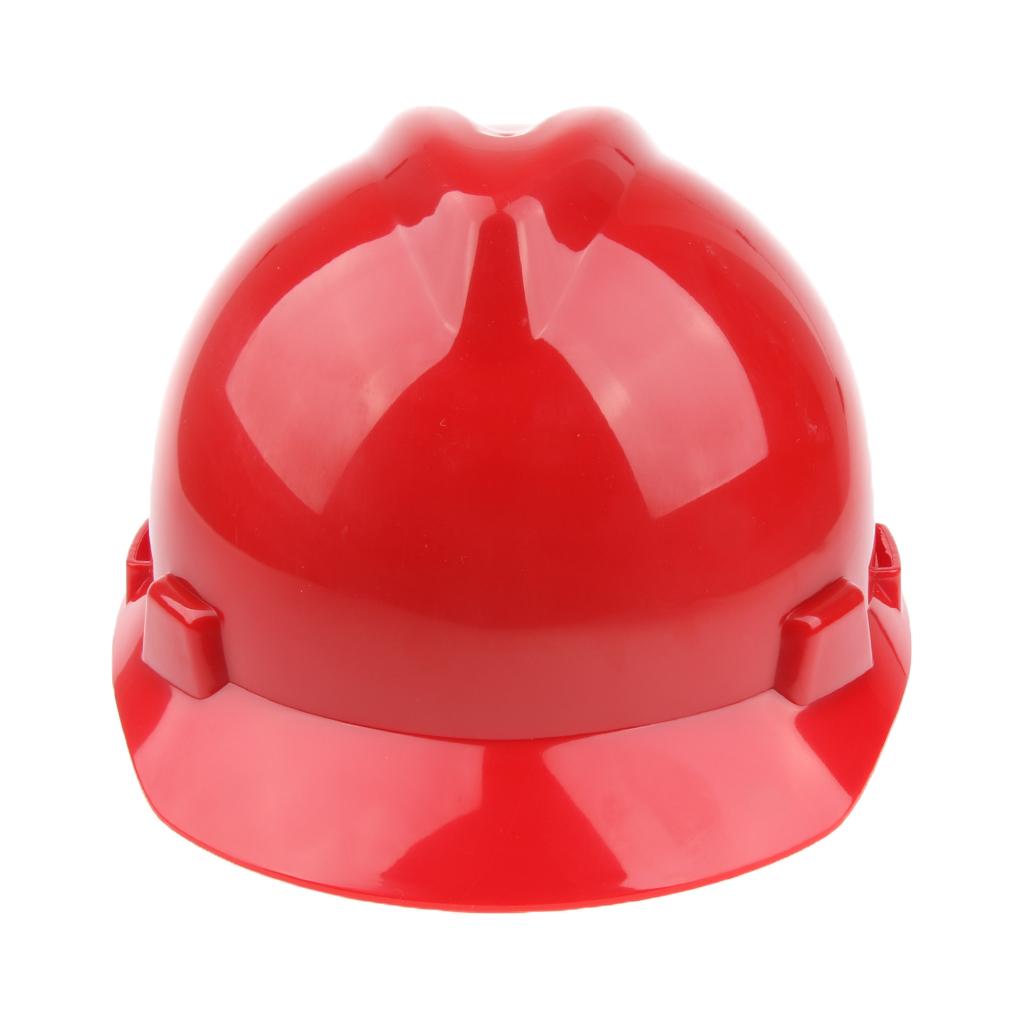 Hard Hat Adjustable Forestry Safety Helmet Work Protective Bump Cap red