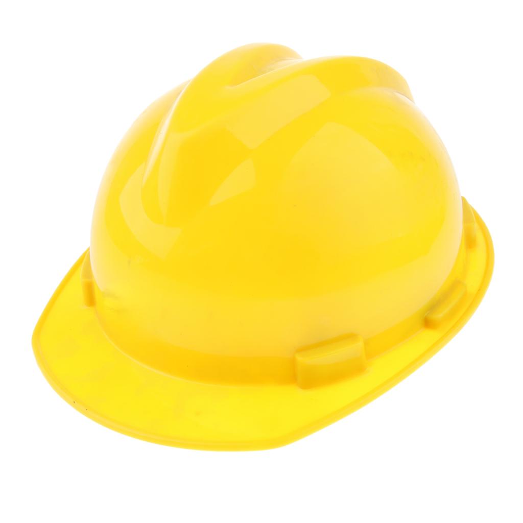 ABS Hard Hat Construction Site Safety Helmet Work Protective Bump Cap Yellow