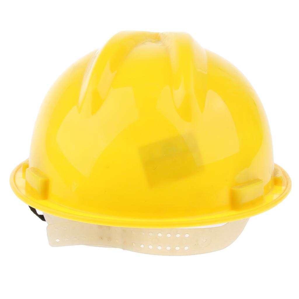 ABS Hard Hat Construction Site Safety Helmet Work Protective Bump Cap Yellow