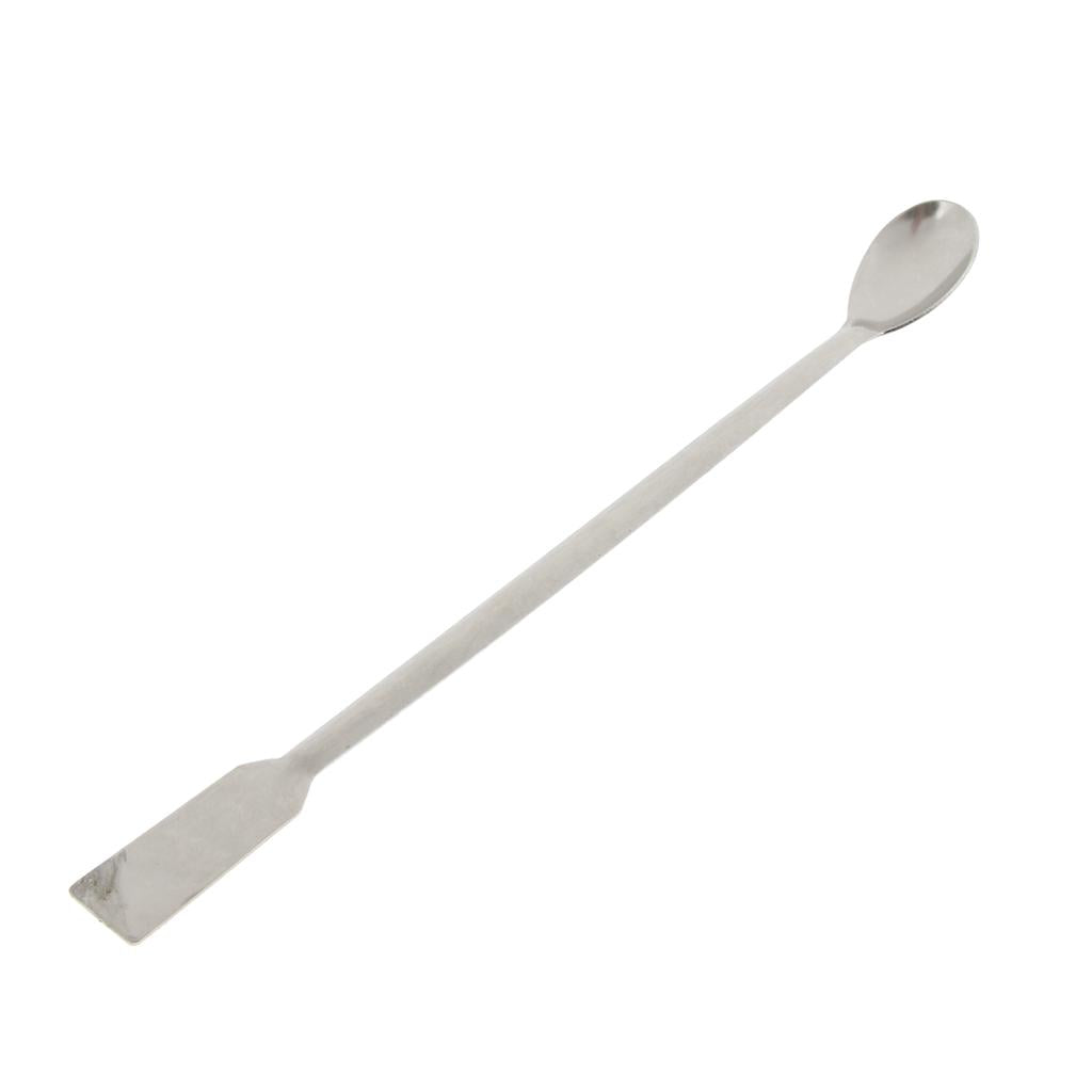 Double-end Stainless Steel Dispensing Spoon/Spade Lab Medical Scrapers 20cm