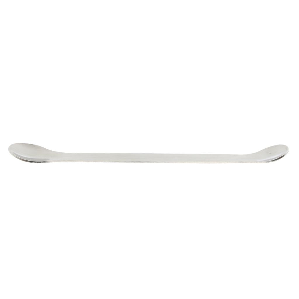 Double-end Stainless Steel Dispensing Spoon/Spade Lab Medical Scraper 20cm