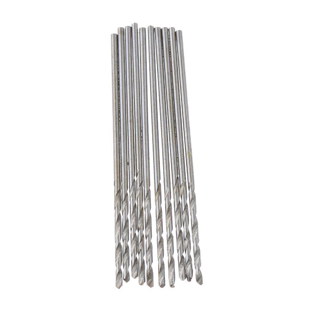 10Pieces High-Speed Steel Drill Straight Shank Twist Metal Drill Bit  0.6mm