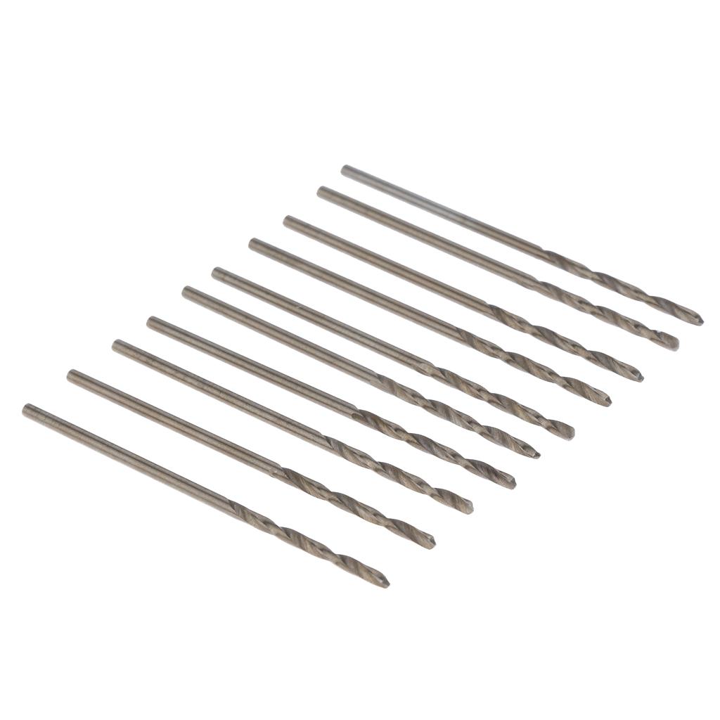 10Pieces High Speed Steel Drill Shank Twist Metal Drill Bit 1.5mm