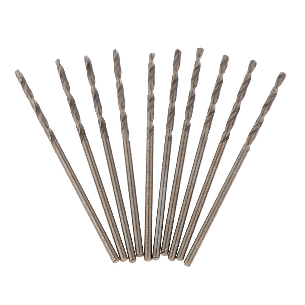 10Pieces High Speed Steel Drill Shank Twist Metal Drill Bit 1.5mm