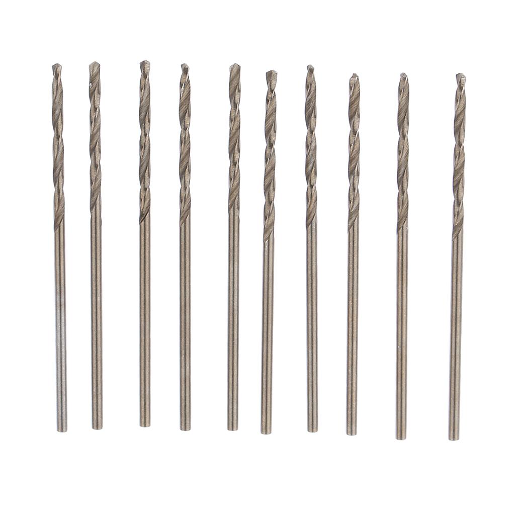 10Pieces High Speed Steel Drill Shank Twist Metal Drill Bit 1.5mm