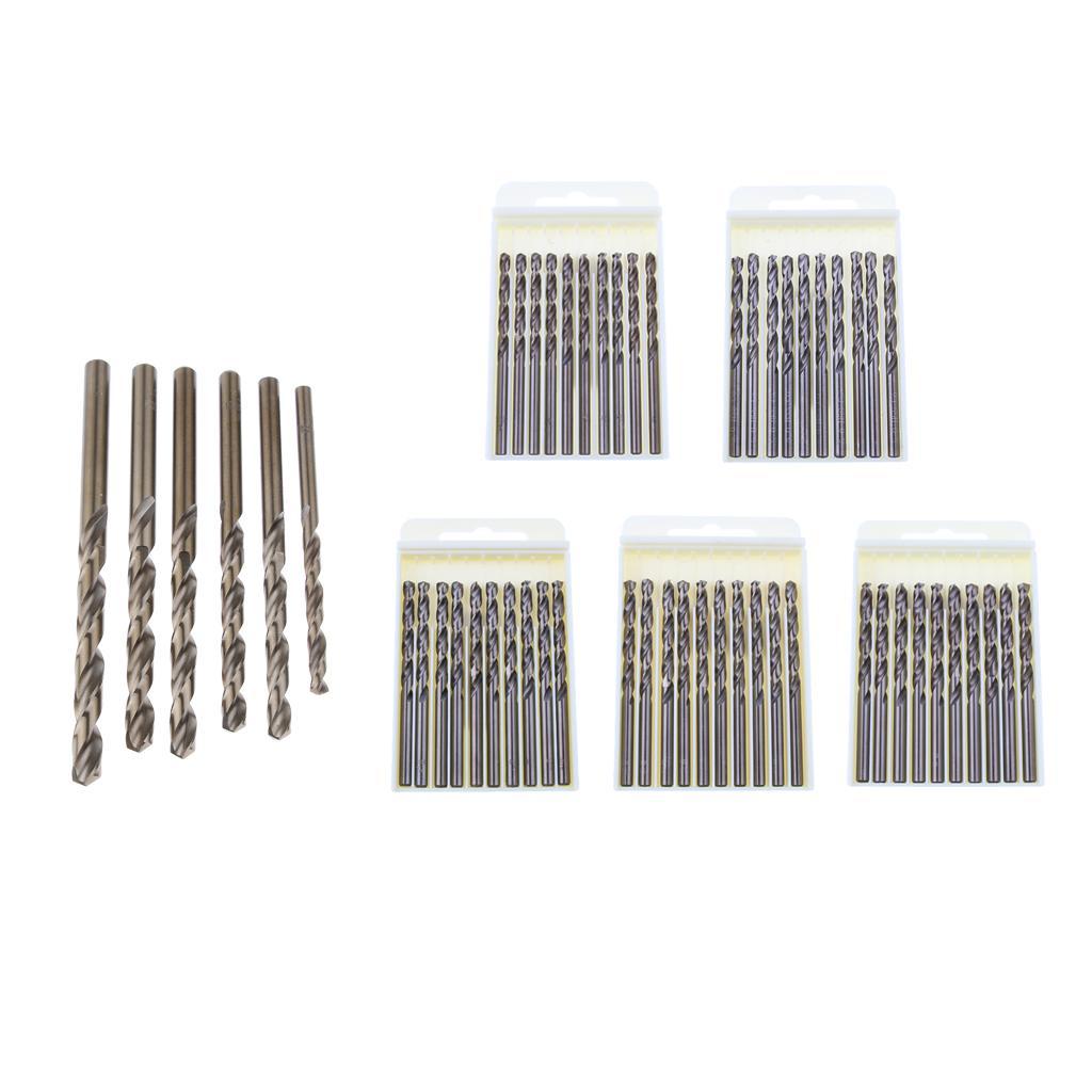 10Pieces High Speed Steel Drill Straight Shank Twist Metal Drill Bit 4mm