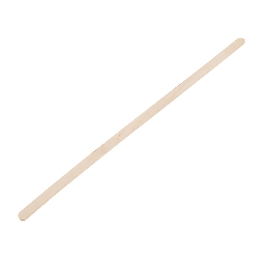 100 Pcs 178mm Disposable Wooden Coffee Stirrer For Hot Cold Drink Beverage 7'' of 100% Pure Birch Wood