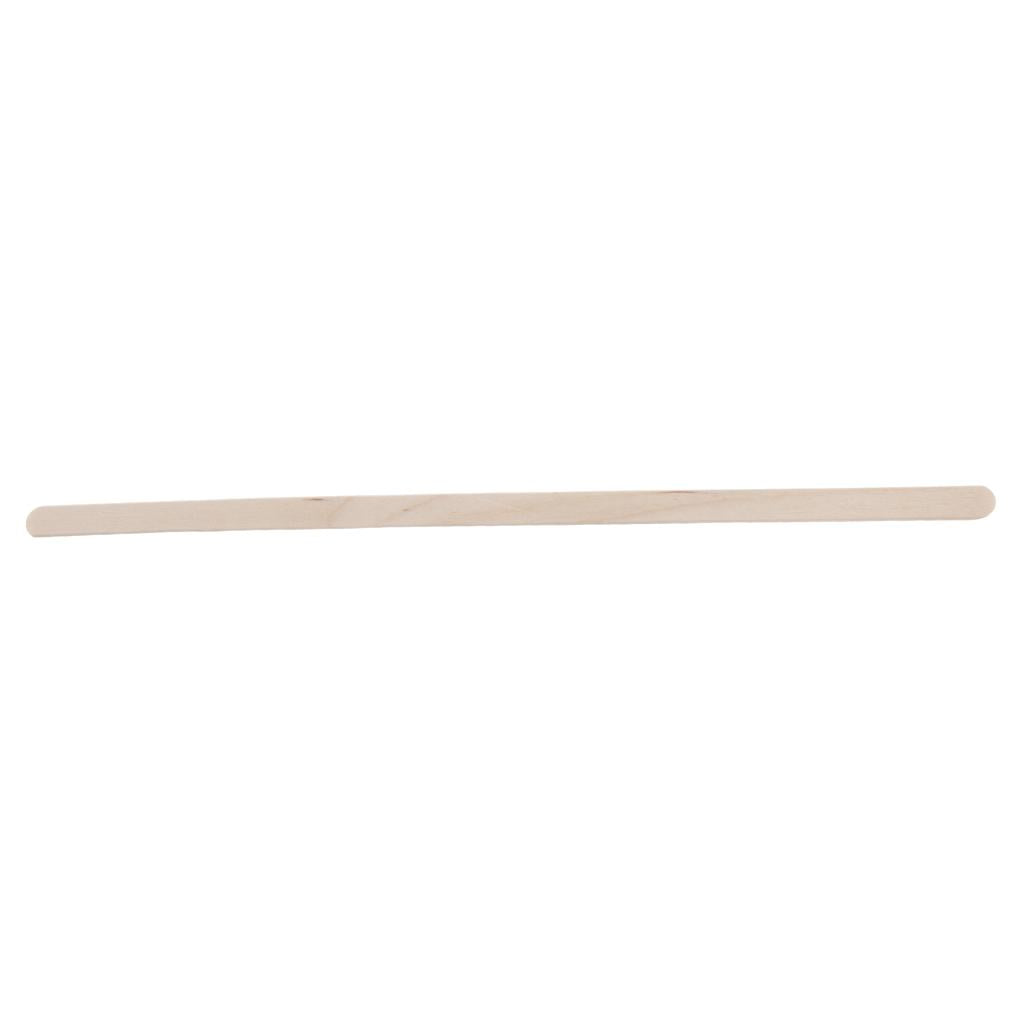 100 Pcs 178mm Disposable Wooden Coffee Stirrer For Hot Cold Drink Beverage 7'' of 100% Pure Birch Wood