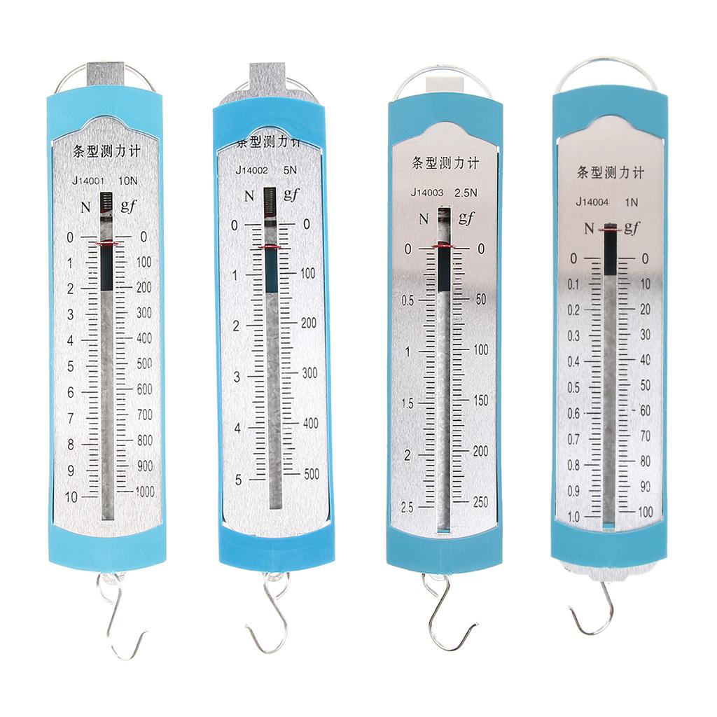 1N Spring Dynamometer Spring Balance Tubular Physical Mechanical Lab Supply Durable and Practical